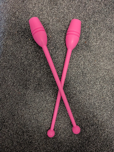 Pink rhythmic gymnastics - , clubs