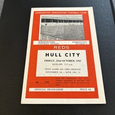 Workington  v hull  1965/66