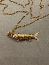 Vintage Articulated Fish