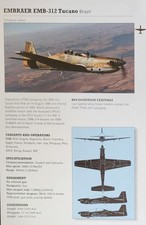 Embraer EMB 312 Tucano Plane
