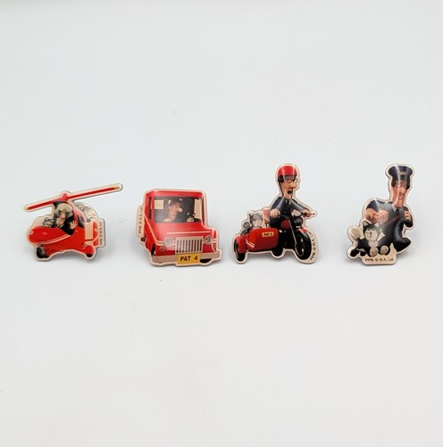 Postman pat enamel pin - x,