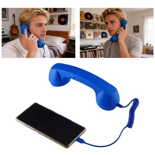 Retro telephone handset for - retro,