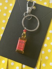 Jack Daniel's Fire Whiskey 3D Bottle Keyring Key Chain Gift