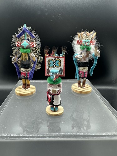 Kachina dolls hand - kachina, set