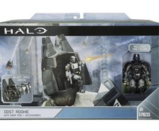 HALO 4" “World of HALO” Figure & Vehicle – ODST Drop Pod with Rookie