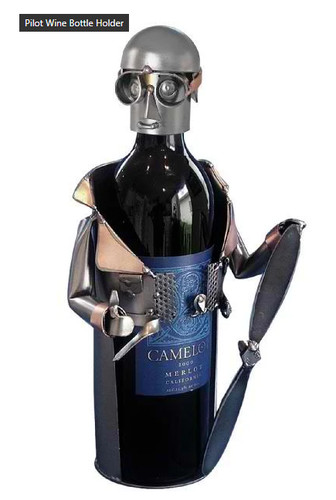 Pilot wine bottle holder - pilot,