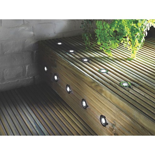 Led deck lights cool white - lights,