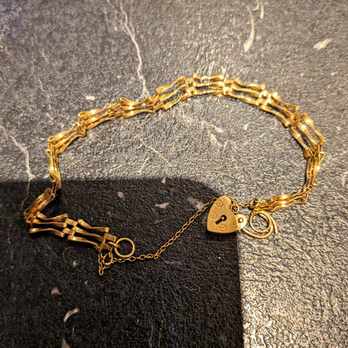 9ct gold vintage - vintage, bracelet