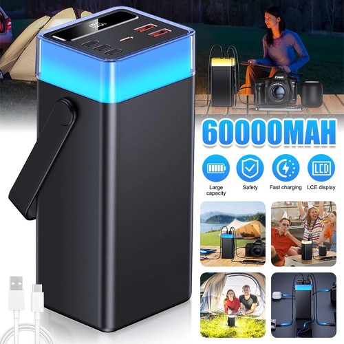 Bank power 60000mah portable - power,