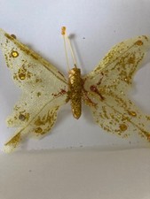 BUTTERFLIES *SALE* Decorative Glitter Butterflies lots of colours crafts & decor