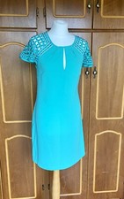 Dress 10 Warehouse Spotlight Green Lattice Party Rhinestone Occasion Boho