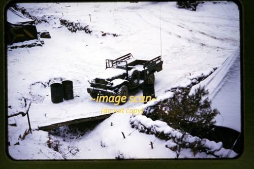Kodachrome slide korean war - kodachrome,