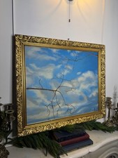 Signed Vintage Oil Painting in