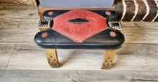 VINTAGE AUTHENTIC EGYPTAIN CAMEL SADDLE STOOL