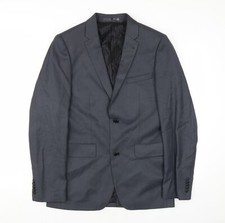 Ventuno 21 Men's Blue Blazer, Size 36R, Business Formal