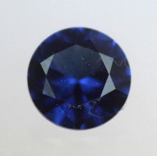 Lab Created Blue Sapphire #34 Choice of Cut & Size 2mm-12mm