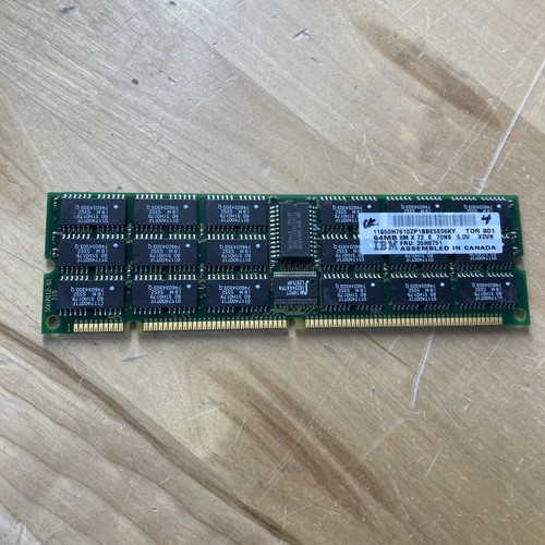 Ibm 64mb edo dram simm - x, 72