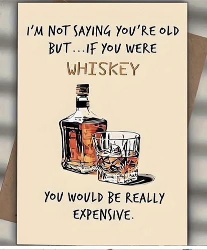 Male birthday card - card, very