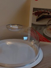 EMSA 30cm Cake Dome & Tray Set