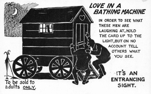 Postcard comic love in - , a