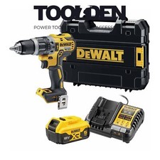 DeWalt DCD796P1 18V XR Brushless Compact Combi Drill with 1x 5.0Ah Battery