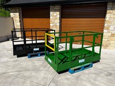 2.0m x 1.0m Telescopic Handler Man-lift Safety Basket ( Cradle JCB Manitou )