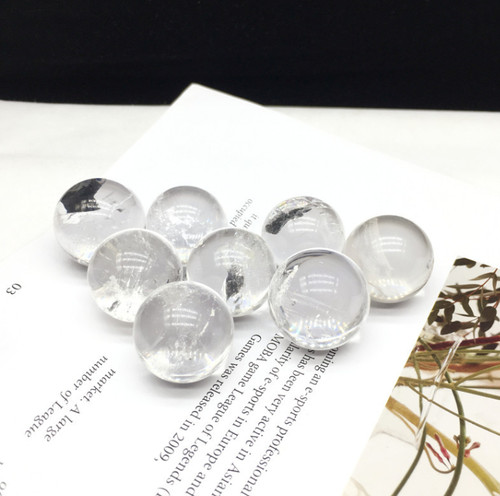 Clear quartz sphere - quartz,