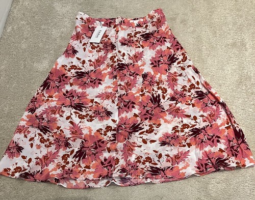 Farhi viscose floral skirt - viscose, skirt-