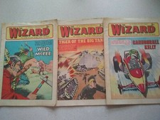 3 x WIZARD COMIC FOR BOYS -