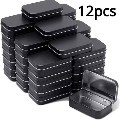 12pcs metal rectangular - 12pcs,