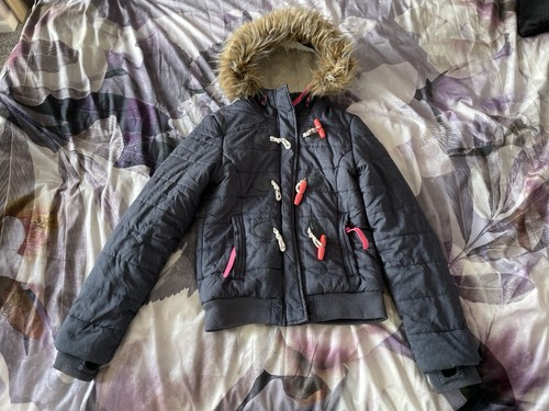 Superdry ladies fur lined hood - superdry,