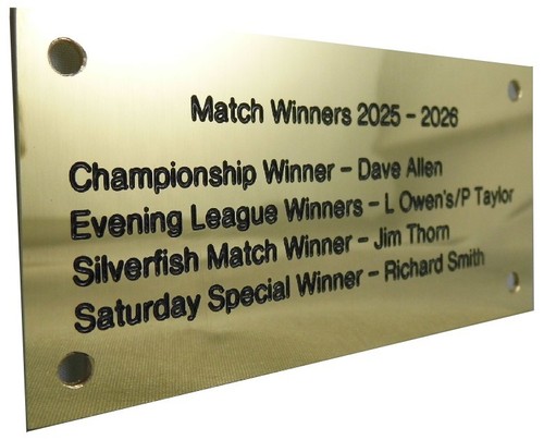 Solid brass personalised - brass,