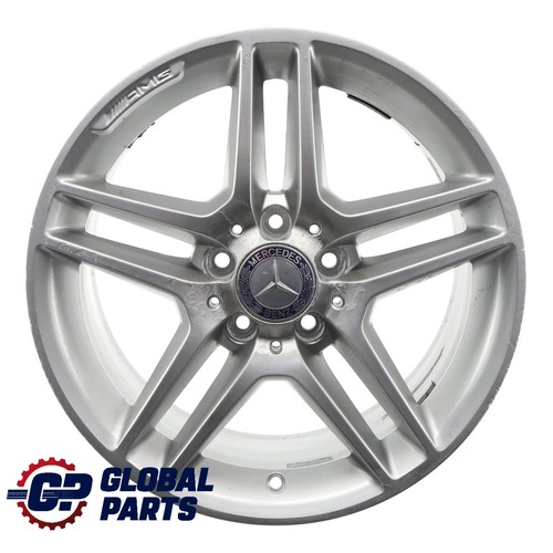 Mercedes w204 amg rear silver - w204,