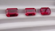 Ruby red lab created corundum - red,