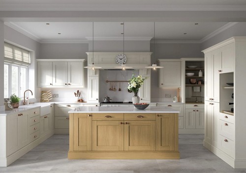Madison ivory kitchen doors - kitchen,