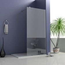 Walk in Wet Room Shower Screen Panel 8mm EasyClean Glass Shower Cubicle