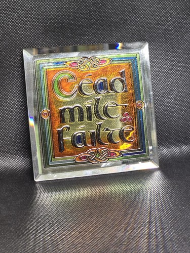 Cead mile failte - failte, glass