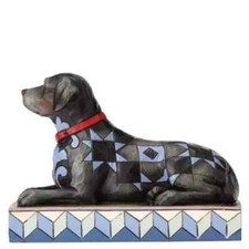 RARE BRAND NEW IN BOX JIM SHORE ONYX BLACK LABRADOR 4056956 DOG FIGURINE