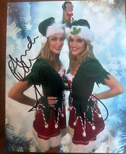 Amanda Holden Ashley Roberts Stunning Sexy Signed 10x8 Photo C/W Signing Details