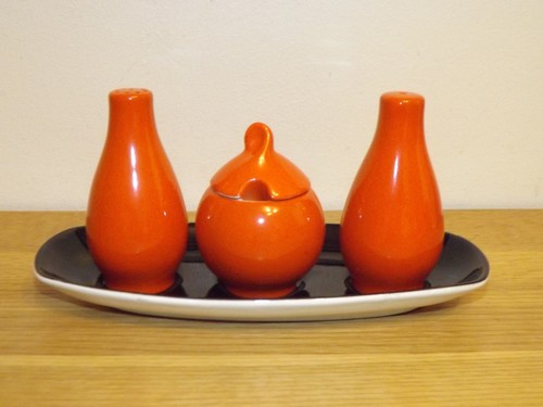 Vintage mcm carlton ware cruet - mcm,