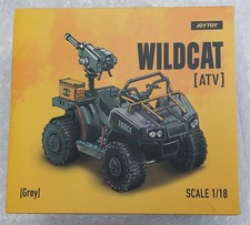 Joytoy Battle for the Stars Wildcat Grey ATV 1/18 Scale Vehicle Figure