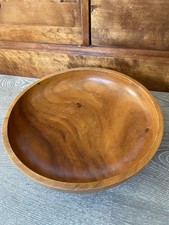 Large Wooden Fruit Bowl