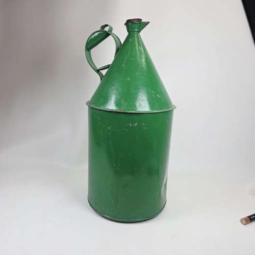 Vintage metal petrol can - vintage,