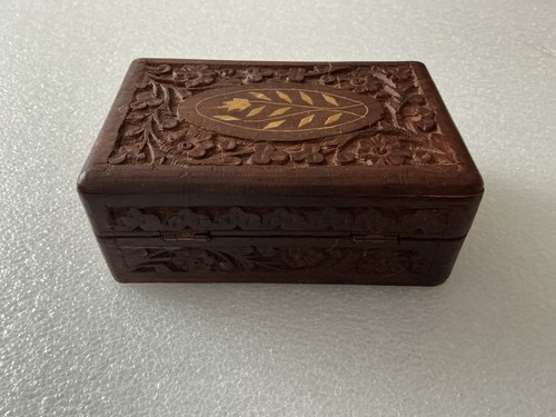 Vintage hand carved wooden - hand,