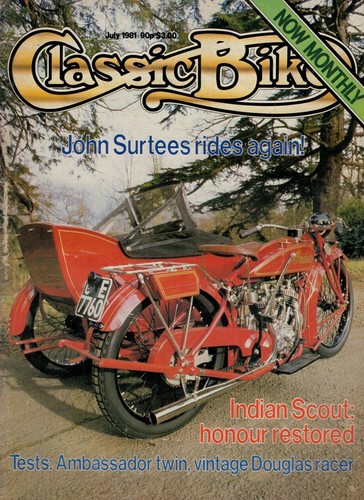 Classic bike magazine 1981 - magazine,