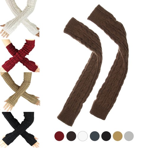 50cm button fingerless - 50cm, arm