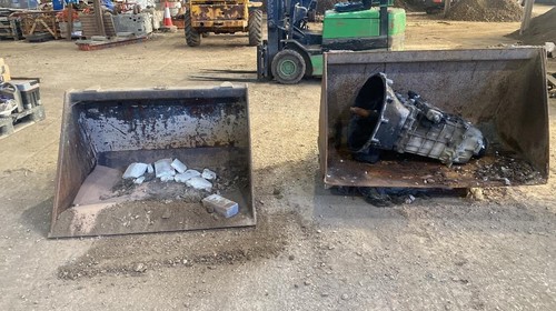 Loader telehandler bucket - loader,