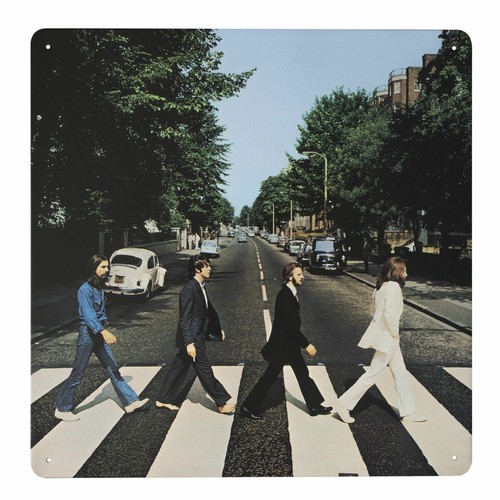 Beatles wall sign plaque abbey - wall,