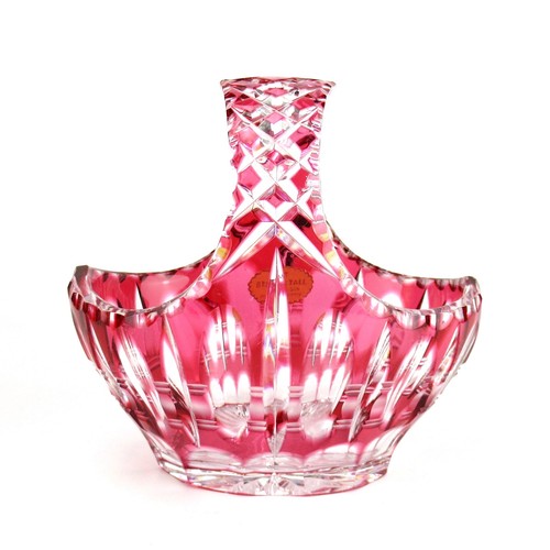 Decorative glass bowl basket - glass,