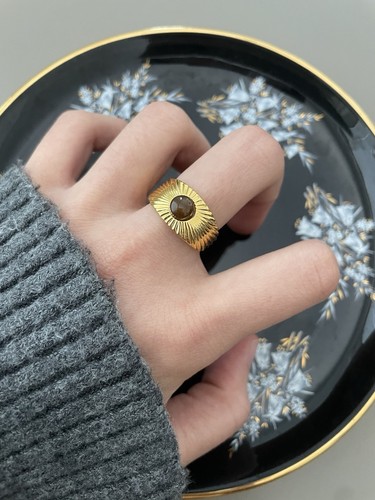 Gold tiger eye - gold,